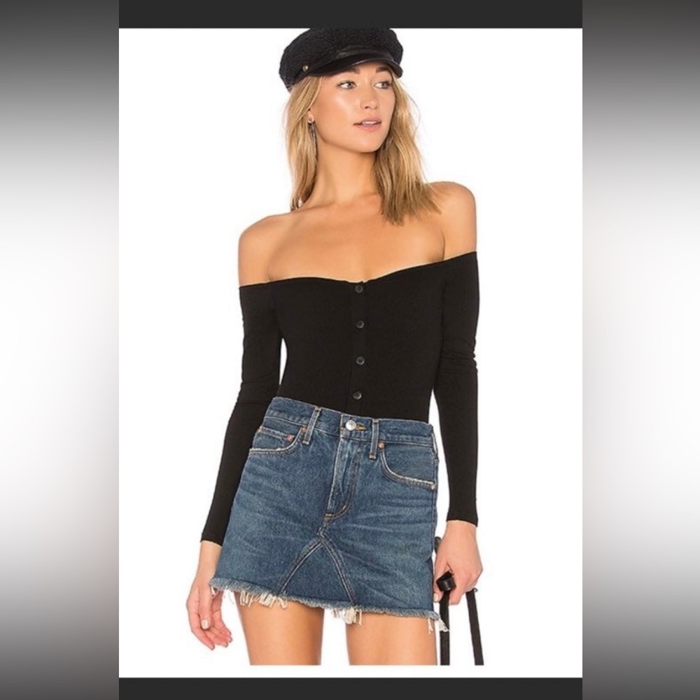 Privacy Please Off Shoulder Bodysuit
